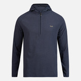 Poleron Hombre Jacaranda Nano-f 1/4 Zip Hoody Azul Lippi