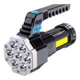 Linterna Led Superpotente De 15000 Lm Recargable Por Usb