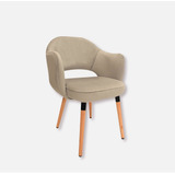 Silla Moderna Saarinen Arm Tapizada