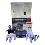 Console Nintendo 64 Original Completo 2 Controles + 1 Fita