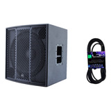 Qmc Qmc-700 Subwoofer Activo 18 700w 126db Nuevo + Cable 