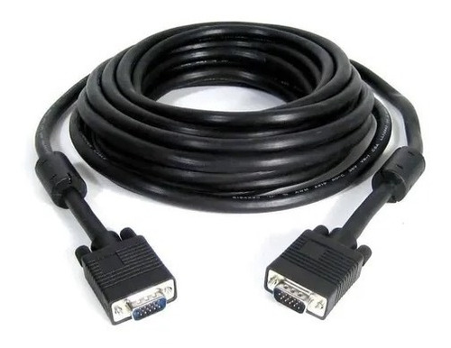 Cable Para Vga A Vga 20 Metros Flitro Blindado Pc Monitor 