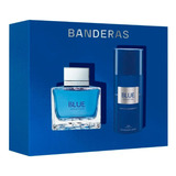 Antonio Banderas Set Blue Seduction Perfume 100 Ml + Deo 2 U