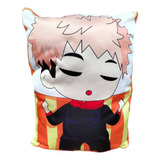 Almohada Reversible Jujutsu Kaisen Anime Felpa Delux Lz. 