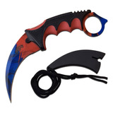 Navaja Claw Karambit Tactica Cuchillo Con Funda Master 