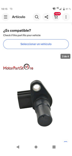 Sensor Velocidad Nissan Tiida 2008 2009 2010 2011 2012 2013 Foto 2