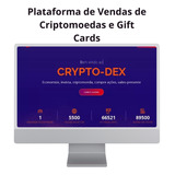Plataforma De Vendas De Criptomoedas E Gift Cards 