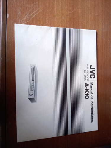 Manual Amplificador Jvc A-k10