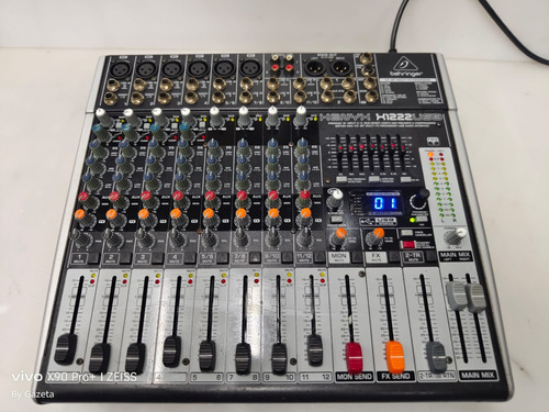 Mesa De Som Behringer Xenyx X1222usb Revisada!!