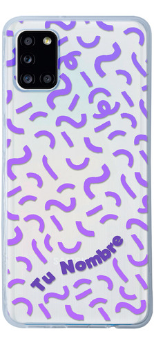 Funda Para Galaxy Para Mujer Confeti Personalizada Tu Nombre