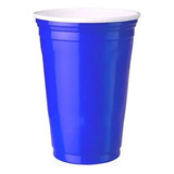 Copo Americano Plástico Azul 400ml - 25 Unidades - Trik Trik