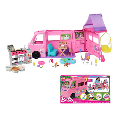 Barbie Caravana Dreamcamper Cámper De Los Sueños La Original Rosa