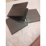 Cajas Plasticas De Dvd / Cd X 10 Cuadradas Dobles Y Simple