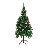 Arvore De Natal Decorada Com Luz Led 150cm - 400 Galhos