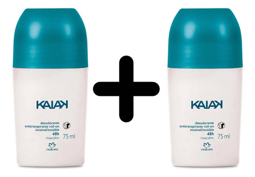 Kit 2 Unidades Roll-on Kaiak Masculino - 75ml