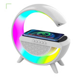 Luminária Caixa De Som Bluetooth G-speaker Carregador Celula