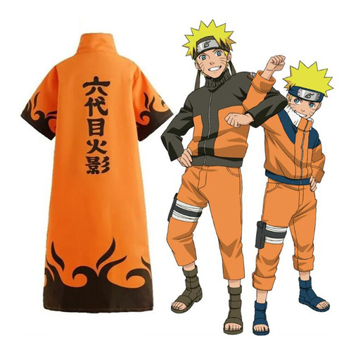 Naruto 6 Kakashi - Ropa De Capa