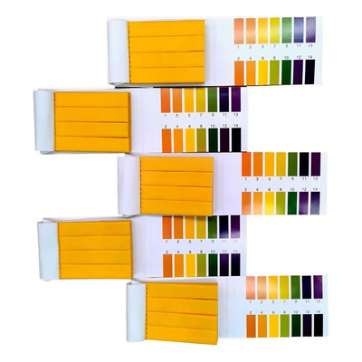 400 Tiras Reactivas Tornasol Medición Ph 1-14 Papel Reactivo | MercadoLibre