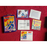 Mega Man 4 Nintendo Nes Únicamente Caja Y Manuales 