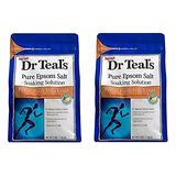 Dr Teal's Set De   De Baño Para Ant 3 Pound (pack Of 2) Drtl