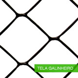 Tela Plastica Nortene Galinheiro 1,0m Pr.50m C401574