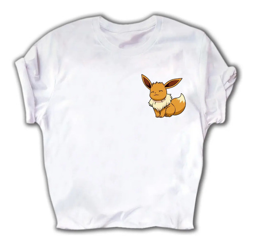 Playera De Pokemon Anime Evee