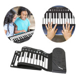 Piano Enrollado A Mano Impermeable De Látex Plegable De 49 T