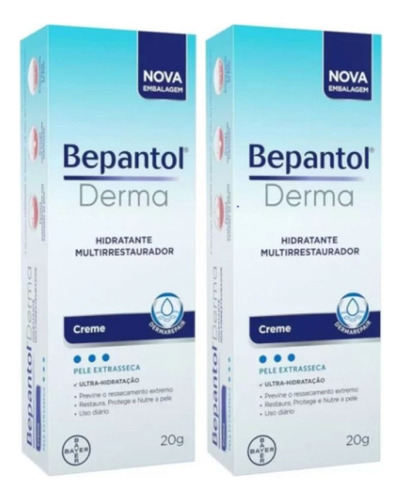 Kit Bepantol Derma Multireparador - 2 Unidades De 20g