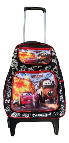 Mochila De Rodinha Escolar Infantil Grande Bolsa Menino