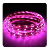 Tira De Led 5 Mts 120 Led X Mt Siliconada Rosa 12v 600 Led !