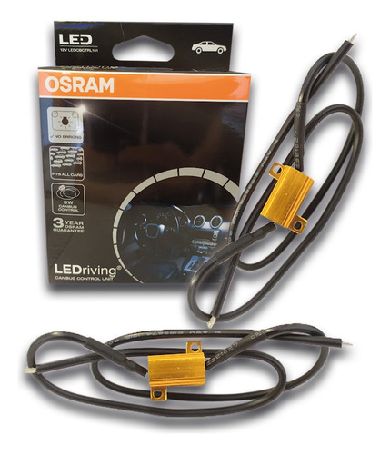 Kit Emulador Led Consumo Lamparas 12v 5w - Led Can Bus Osram