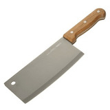 Cuchillo Hacha Wayu Profesional Chopper Color Cafe