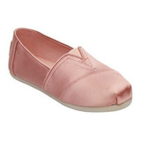 Alpargata Zapato Niña Toms - Rose Cloud Satín