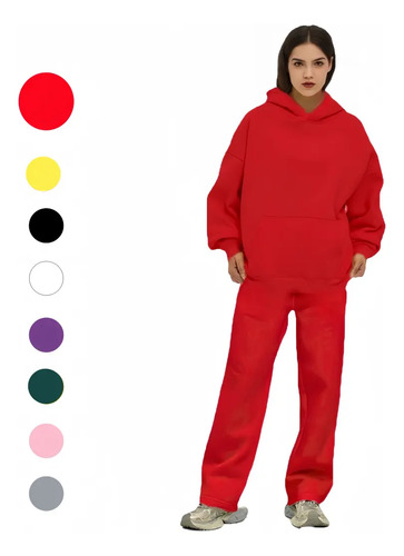 Sudaderas Pants Dama Conjunto Moda Ropa Deportiva Confort | MercadoLibre