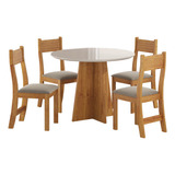 Juego Comedor 4 Sillas Dalila Rodler