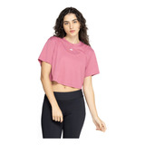 Blusa Cropped Feminina adidas Studio Yoga