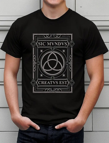 Camiseta Dark Serie Sic Mundus Porta Passagem Caverna | MercadoLivre