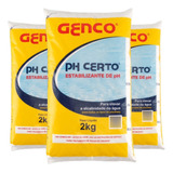 Kit 3x Ph Certo Genco Alcalinizante 2kg