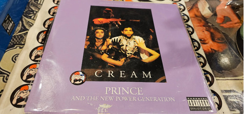 Prince New Power Generation Cream Vinilo Maxi 9 Mixes Usa 