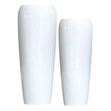 2 Vasos Fibra De Vidro Tipo Vietnamita 80cm E 65cm Florida