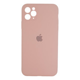 Estuche Protector Silicone Case Para iPhone 11 Promax Rosado
