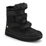 Botas Bibi Pre Ski Niñas Piel Abrigadas Brillos Nena Rimini