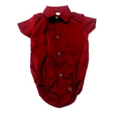 Mamelucos Body Tipo Camisa Con Mini Corbatín Para Bebe Niño