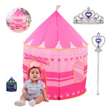 Casa De Campaña Niños Plegable Portátil Castillo Princesas