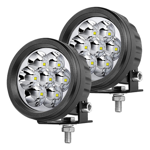 Luces Led Redondas De 3,5 Pulgadas Y 80w, 2 Piezas De L...