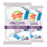 Kit 2 Esponja Mágica Scotch Brite Remove Manchas E Riscos 3m