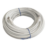 Cable Ethernet Cat 6 Blanco De 10 Metros 100% Cobre