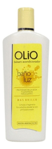 Acondicionador Baño De Luz Fortalecedor Olio Cabello X 420ml