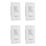 4 Placas Con Sensor De Movimiento (pir) Y Switch