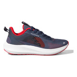 Zapatillas Montagne Speed 7 Azul Rojo Mujer